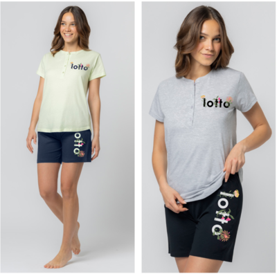 WOMEN'S S/M PAJAMAS LP5241 Tellini S.r.l. Wholesale Clothing