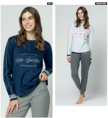 PIGIAMA DONNA M/L LP6114 Tellini S.r.l. Wholesale Clothing