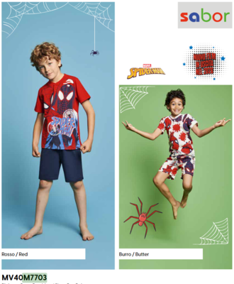 CHILDREN'S PAJAMAS S/M MV40M7703 Tellini S.r.l. Wholesale Clothing