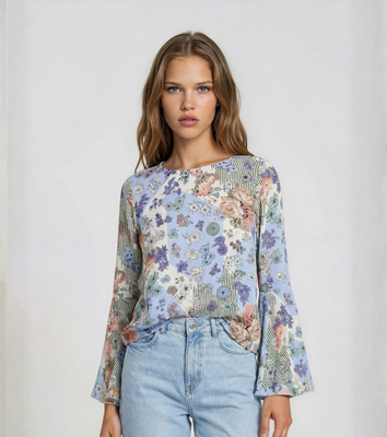 CAMICIA DONNA M/L P13906 Tellini S.r.l. Wholesale Clothing