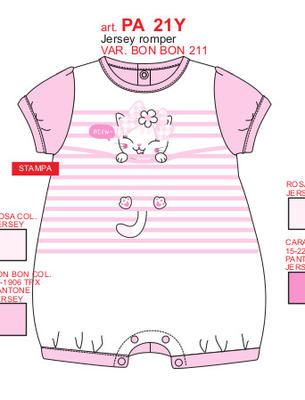 PAGLIACCETTO NEONATA PA21Y Tellini S.r.l. Ingrosso Abbigliamento