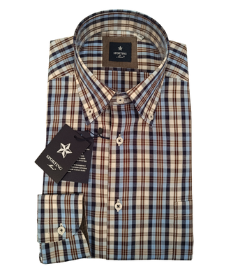 CAMICIA UOMO M/L PESARO284E Tellini S.R.L. Velkoobchodní oblečení