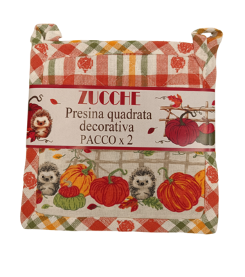 SET PRESINA 2PZ ZUCCHE QUAD Ingrosso Accessori cucina Tellini S.r.l.