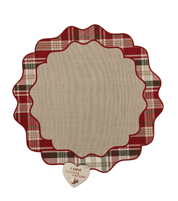 CASINE CHRISTMAS TABLECLOTH Tellini S.r.l. Wholesale Clothing