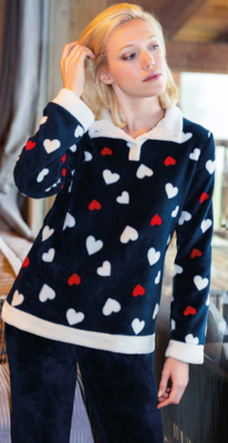 PIGIAMA TUTA DONNA M/L SL17 Tellini S.R.L. Velkoobchodní oblečení