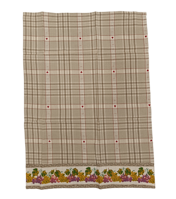 KITCHEN TOWEL SETS 2PCS GRAPE HARVEST 50X70 Tellini S.r.l. Wholesale Clothing