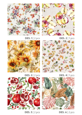 STAIN-RESISTANT TABLECLOTH 6P SPLASH TORONTO 140X180 Tellini S.r.l. Wholesale Clothing